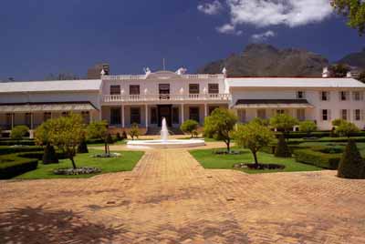 A  public building viewed from Company Gardens